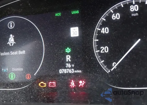 2020 Honda Accord Ex z USA, uszkodzony, nr VIN 1HGCV1F4XLA074332